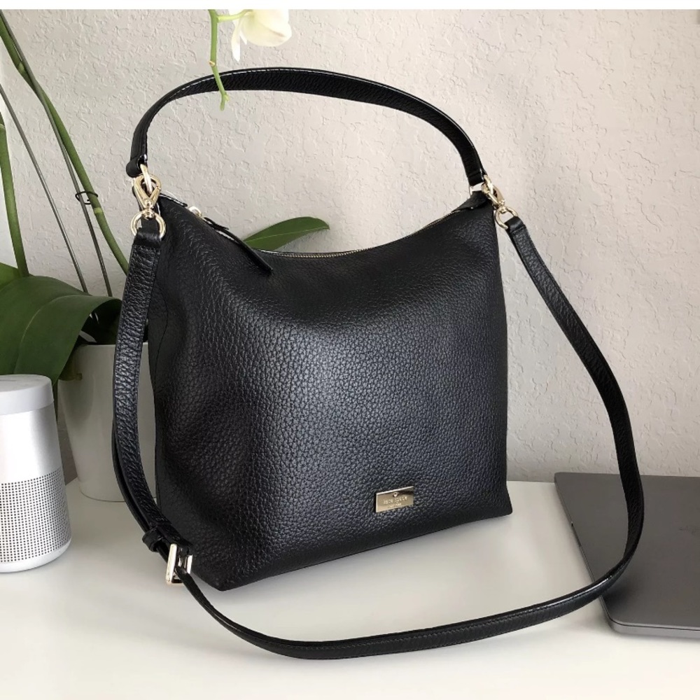 Sold⛔️Authentic Kate Spade leather shoulder/Crosb - Picture 1 of 8